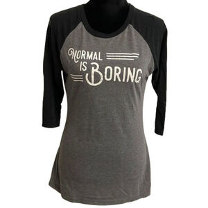 Women’s 3/4 length sleeve T-shirt Size S